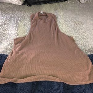 Light brown Charlotte Russe tank top